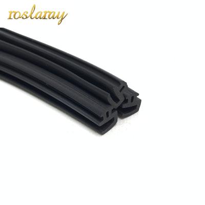 China Weather Size Wear Resistant Customized Rubber Product For Door And Window Trim Sealing Strip PVC Aluminum Strip for sale