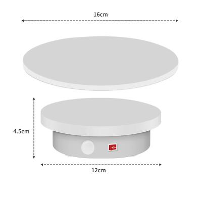 China ABS ComXim 2 Lids 16cm/6.3inch and 12cm/4.7inch Load Bearing 5-10kg Knob Control Speed 2-way Direction Switch Electric Turntable for sale