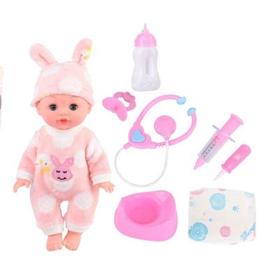 China 2022 New Arrivals Vinyl Pajamas Baby Dolls Cute Doctor Kits Toys For Sale for sale