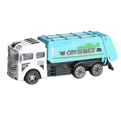 China Hot Selling Diecast Toy 2022 Classic Toys Dump Truck 1:48 Scale Diecast Transport Vehicles Cars For Kids for sale