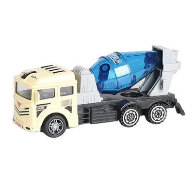 China 2022 Hot Sale Toys 1:48 Scale Mini Concrete Cement Mixer Toy Truck Diecast Diecast Toys Car For Sale Model for sale