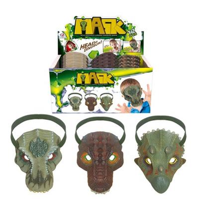 China Hot Sale 2022 Children Fun Party Toys Plastic Dinosaur Dino Mask For Sale 20*21*10cm for sale