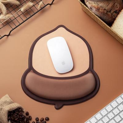 China With Durable Wrist Rest 3D Wrist Rest Mouse Pad Silicone Gel Tassel Shaped Wrist Rest Mousepads For Gaming Computer Laptop for sale