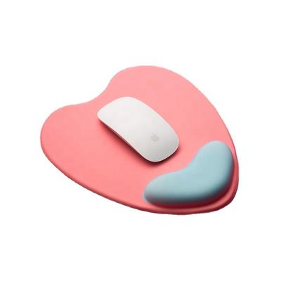 China With lovely wrist rest mouse pad office supplies, desk accessories soft rebound gel filled cushion for sale