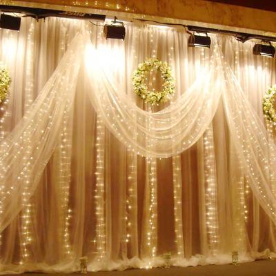 China Wholesale Discount Price Curatain Light Curtain Wall Window Elevator Light Led String Fairy Lights For Christmas Bedroom Decoration for sale