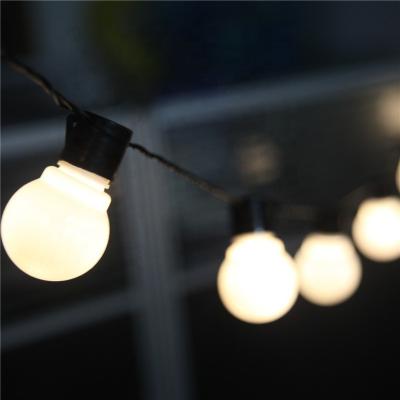 China Led Globe Fairy Lights LED Globe String Lights Outdoor Ball Fairy Lights Bulb String Bulb String Indoor Decorative Wedding Lamp for Party Holiday Garden P for sale