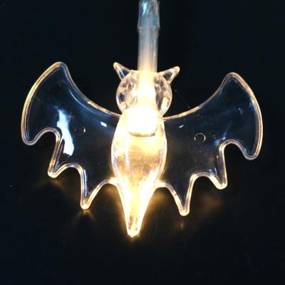 China Fairy Spider Bat Halloween String Lights Ghost Spider Bat Pumpkin String Light Halloween Decor Led Light String Halloween Decoration for sale