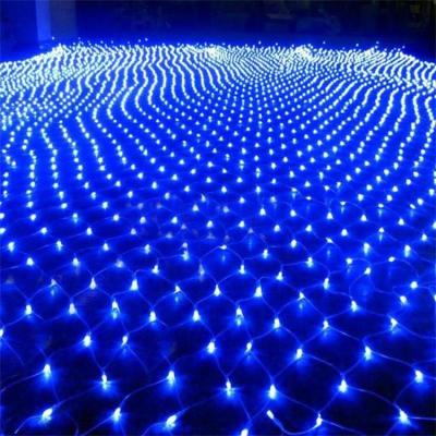 China Net Led String Light 1.5MX1.5M 3x2M Christmas Garlands LED Christmas Party Garden Wedding Decoration Curtain Light Holiday for sale