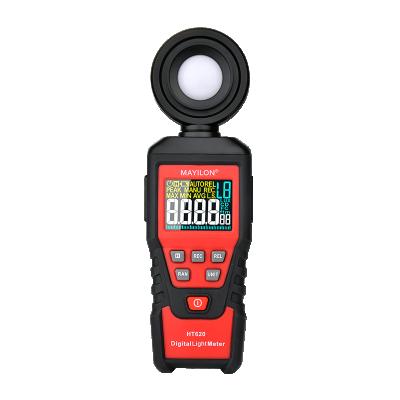 China MAYILON HT620 100000 LUX Light Meter Lux Meter With Color Screen Environmental Light Meter HT620 Light Meter Products for sale