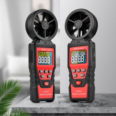 China MAYILON HT625B digital portMable anemometer with USB color LCD display dew point and wet bulb test temperature HT625B for sale