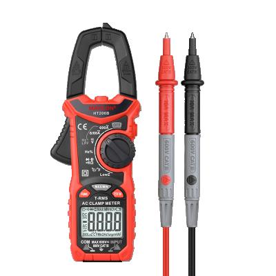 China Automatic Range NCV AC Digital Clamp Meter With True RMS LPF Voltage Current Hz Resistance-Capacitance Tester MAYILON HT206B Maintain Me HT206B for sale