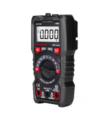 China Professional Multimeter Digital Range Multimeter Ohm Capacitance MAYILON HT113C Digital Auto Multimeter HT113C DC Hertz AC Multimeter for sale