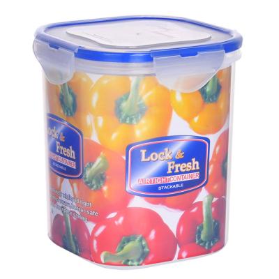 China 1800ml Cylindrical Dried Fruit Freshness Preservation Fresh-keeping Box Food Milk Storage Tank PP Material Food Container for sale