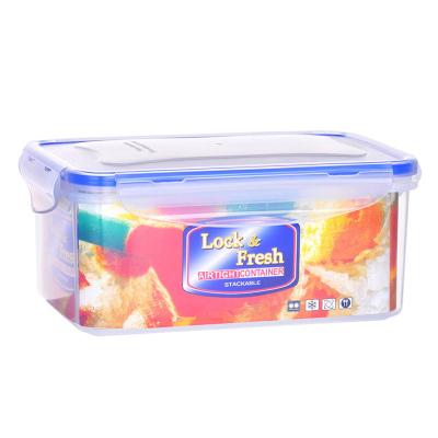 China Freshness Preservation 1550Ml Rectangular Food Grade PP Material Sealed Plastic Food Container New Bento Lunch Box for sale