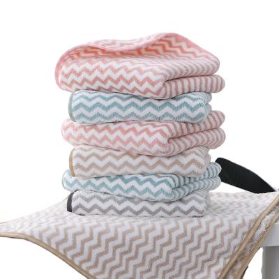 China Daily Current Face Towel Coral Fleece Cationic Towel Thickened Household QUICK DRY High Density Soft Absorbent Towels for sale