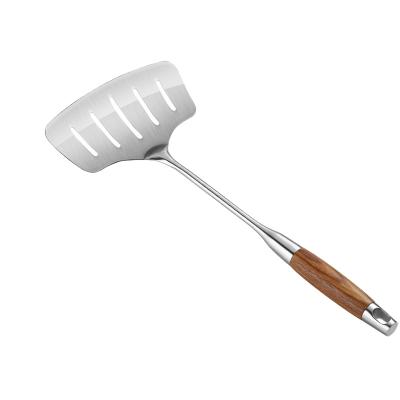 China 304 Grade Fried Fish Turners Creative Kitchen Stainless Steel Utensil Fried Steak Tools Stainless Steel Top Shovel for sale