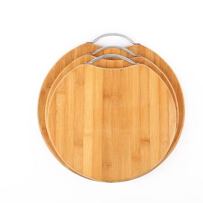 China Sustainable Bamboo Chopper Safety And Environmental Protection Around Fruit And Vegetable Home Cutting Board for sale