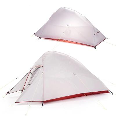 China High Waterproof Double Layer Outdoor Camping Tent 2 Person Tents With Best Quality for sale