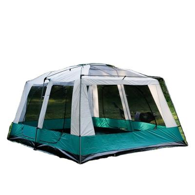 China Extended Type High Quality 8-10 Person Family Hiking Camping Tent Outdoor Waterproof Sleep Tent for sale