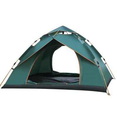 China Diagonal Bracing Type Manufacturer Direct Selling Outdoor Light Waterproof Camping Fast Automatic Opening Tent for sale