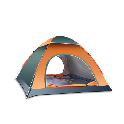 China Straight tying type long life camp tent 3-4 person camping tent high quality outdoor hike backpacking tent for sale for sale