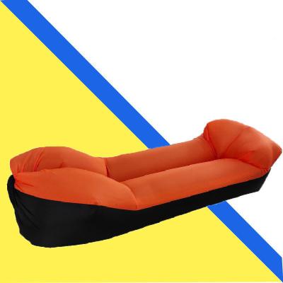 China Wholesale SunCouch Outdoor Inflatable Sofa Bag Camping Lazy Air Mattress Hybrid Type Sofa For Beach Sleeping Bag for sale