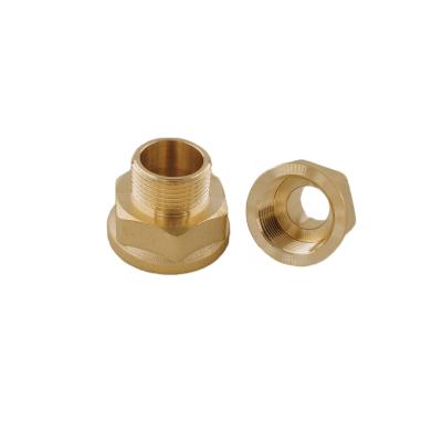 Cina DIN 259 Fittings per tubi in ottone a filo maschile da 1 pollice in vendita