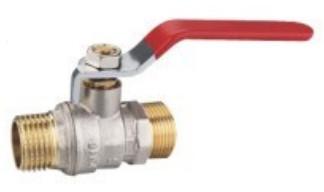 China Max 16 Bar Chromed Brass 1/2 Inch M/M Ball Valve for sale