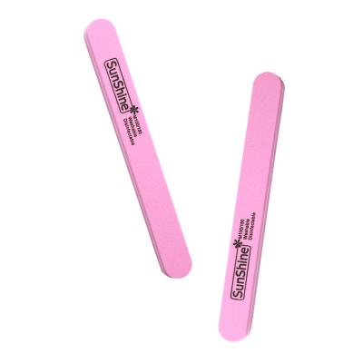 China Wholesale OEM Manicure Nail File Squeak 100/180 Goods Private Label Straight Nail Files And Buffers Nail File for sale