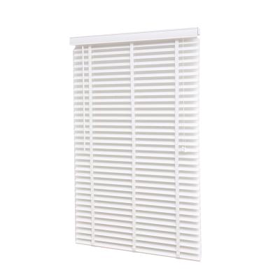 China Wholesale custom white decoration plantation shutters faux rolling wood shutter for windows for sale