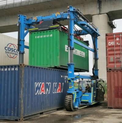 Cina Altezza di elevazione blu di Crane Container Crane Truck 4.5m del contenitore in vendita