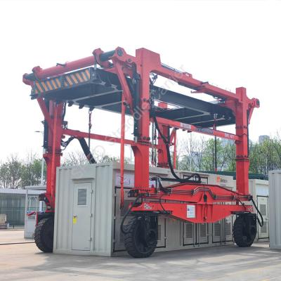 China High-Performance Container Straddle Carrier for Port Operations en venta