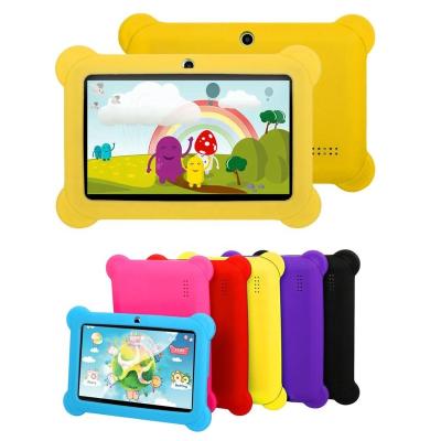 China Tough For Kids 7 Inch Android A33 Quad Core Smart Touch Screen Kids Mini Tablet PC for sale