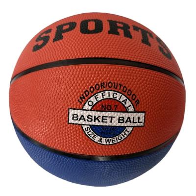 China Wholesale Classic Basketball Multicolor Ball Factory Bulk Basketball Rubber Ball for sale