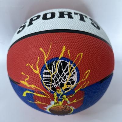 China Classic Custom Logo Basketball Ball High Quality Rubber Indoor Outdoor Basketball Balls for sale