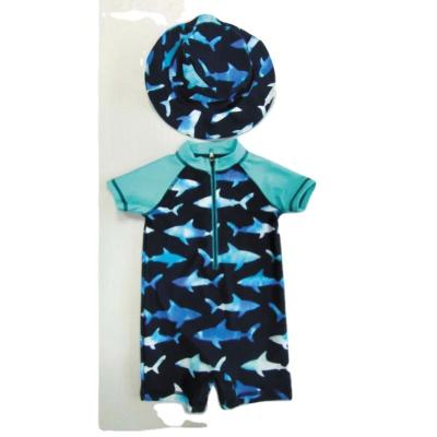 China Breathable Swimwear One Piece Swimsuit Kids Baby for sale