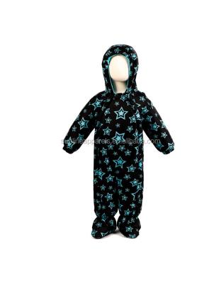 China Long sleeve baby winter jumpsuit with colorfull printed for sale