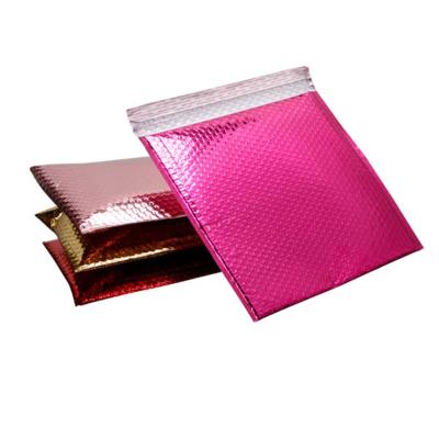 China Strong Adhesive/Shock-resistance/Waterproof/Nice Printing Factory Price Quality Guarantee Customized Printed Padded Envelope Packaging Strong Adhesive Metallic Bubble Mailer for sale