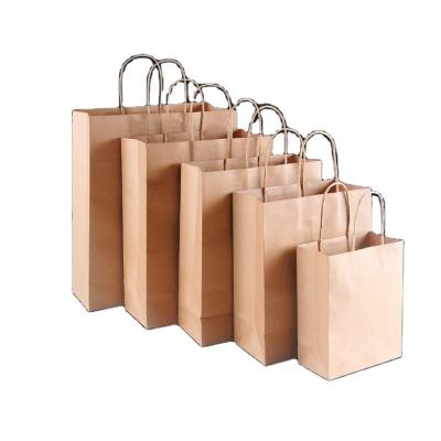 China Paper Bag Recyclable Custom Hot Selling Eco-Friendly Pattern Paper Craft Pattern Long Handle Bag Logo Paper Bags for sale