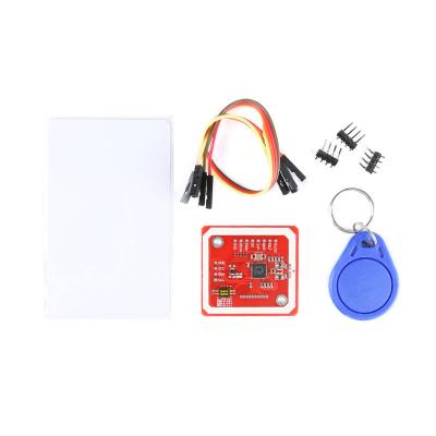 China Access Card NFC Near Field Communication Module PN/RC522 RFID Radio Frequency Identification IC Inductive White Card IC Key Chain Card for sale