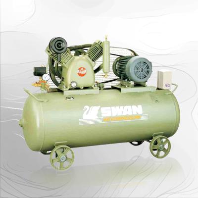 China OIL-LESS Air Compressor HVP-203 Industrial Belt Driven Air Compressor 2.2KW 3HPPiston Air Compressor for sale