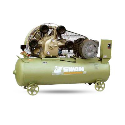 China OIL-LESS HWU-415 11KW Belt Piston Air Compressor Low Pressure Air Compressor Piston Air Compressor for sale