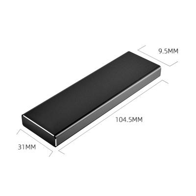 China External SSD 2280 Hard Disk NVMe TYPEC Dual-Interface In-Line SSD M.2 Portable Hard Drive Te koop