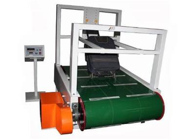 China Leather Luggage Abrasion Testing Machine , Conveyor Belt Type Suitcase Walk Tester for sale