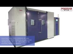 12 Cubic Walk In Environmental Test Chamber Constant Temperature Control