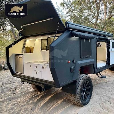 China Small Lightweight Home Travel Trailer Off Road Camping Trailer RV Vehicle for sale