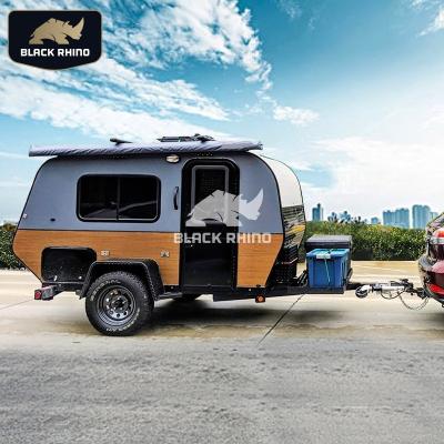 China Lightweight Traditional Australian Standard Mobile Bunks Trailer Tiny Camper RV Home Camper With Vehicle Servicing RV for sale