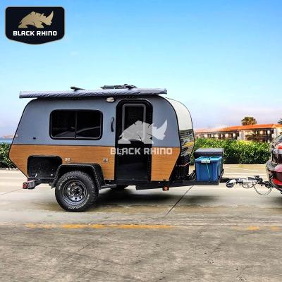 China China Manufacturer Campervan Australian Standard Off Road Lightweight Caravan Camper Trailer Offroad with Standard Configuration RV for sale