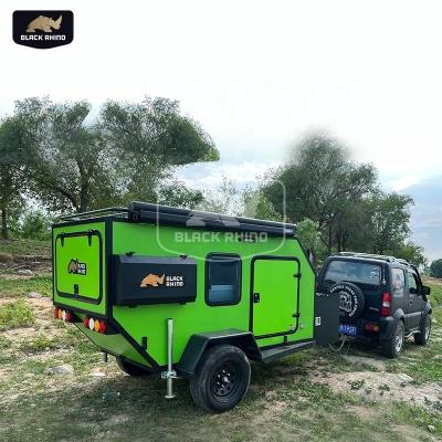 China Good Reputation 4Wd Lightweight Trailer Caravan Australia Mini Caravan Camper With Video Tech Support for sale