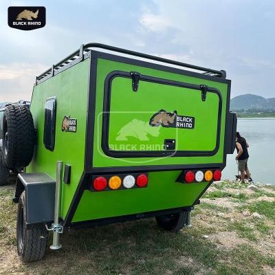 China Kit Trailer Motor Homes Caravan China Lightweight Customizable Size Camper 4X4 With Awe for sale